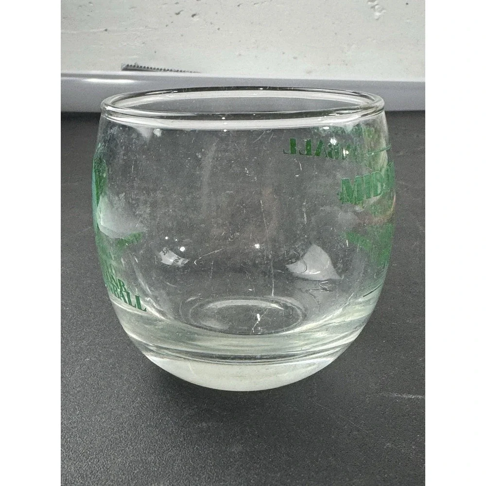 Midori Melon Ball Short‎ Cocktail Glass Collectible Bar Item